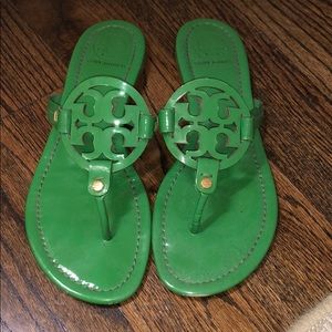 Tory Burch Miller thong sandals.